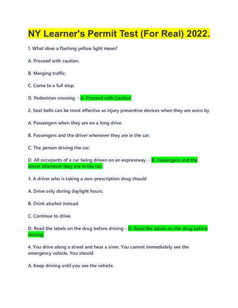 is the learners permit test hard ny|practice permit test 20 questions.